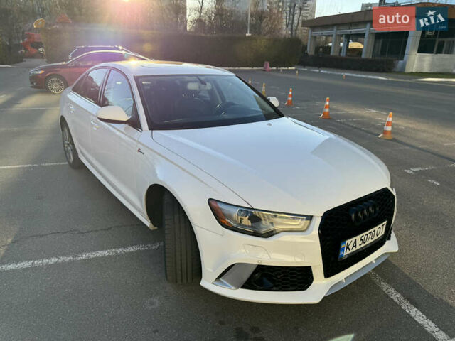 Ауді А6 2014 у Києві на Automoto.ua Білий Ауді А6, об'ємом двигуна 3 л та пробігом 136 тис. км за 15700 $, фото 1 на Automoto.ua