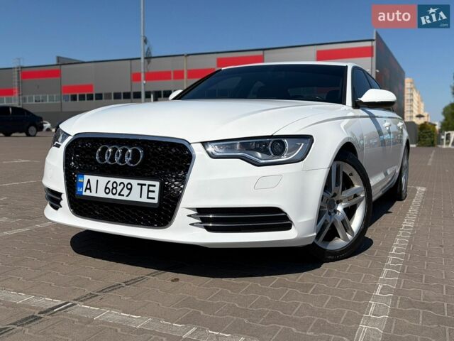 Білий Ауді А6, об'ємом двигуна 2 л та пробігом 127 тис. км за 14900 $, фото 1 на Automoto.ua