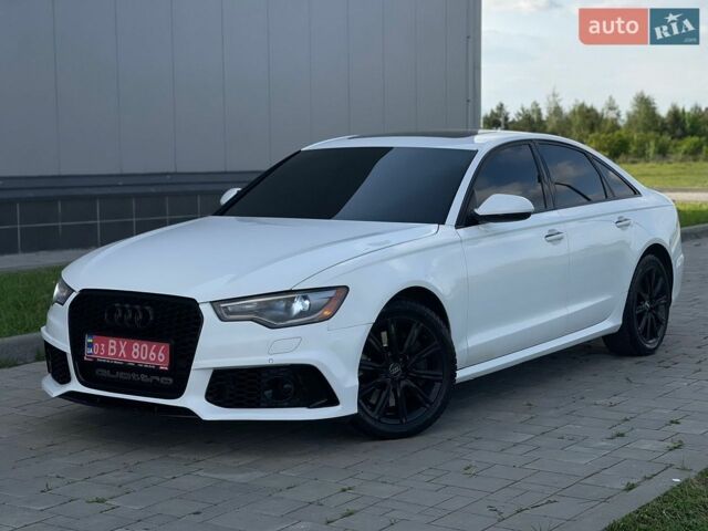 Белый Ауди А6, объемом двигателя 3 л и пробегом 200 тыс. км за 13950 $, фото 1 на Automoto.ua