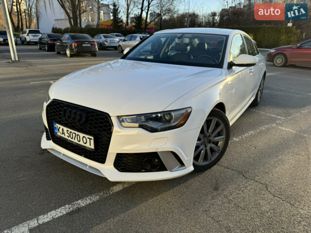 Белый Ауди А6, объемом двигателя 3 л и пробегом 140 тыс. км за 15100 $, фото 1 на Automoto.ua