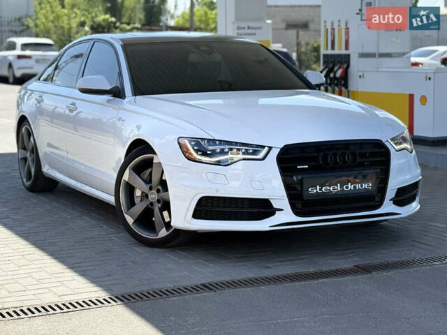 Белый Ауди А6, объемом двигателя 3 л и пробегом 170 тыс. км за 18999 $, фото 1 на Automoto.ua