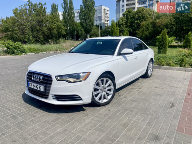Белый Ауди А6, объемом двигателя 2 л и пробегом 275 тыс. км за 13500 $, фото 1 на Automoto.ua