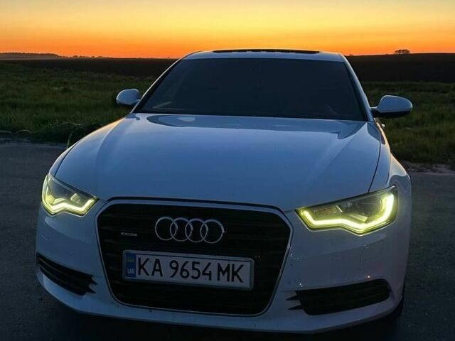 Белый Ауди А6, объемом двигателя 2 л и пробегом 210 тыс. км за 12300 $, фото 1 на Automoto.ua