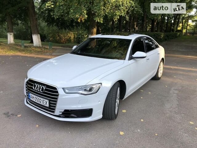 Білий Ауді А6, об'ємом двигуна 2 л та пробігом 145 тис. км за 17200 $, фото 1 на Automoto.ua