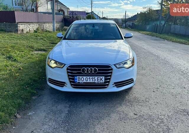 Ауді А6 2014 у Бучаче на Automoto.ua Білий Ауді А6, об'ємом двигуна 2 л та пробігом 170 тис. км за 15900 $, фото 1 на Automoto.ua