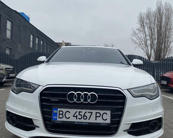 Белый Ауди А6, объемом двигателя 3 л и пробегом 251 тыс. км за 20500 $, фото 1 на Automoto.ua
