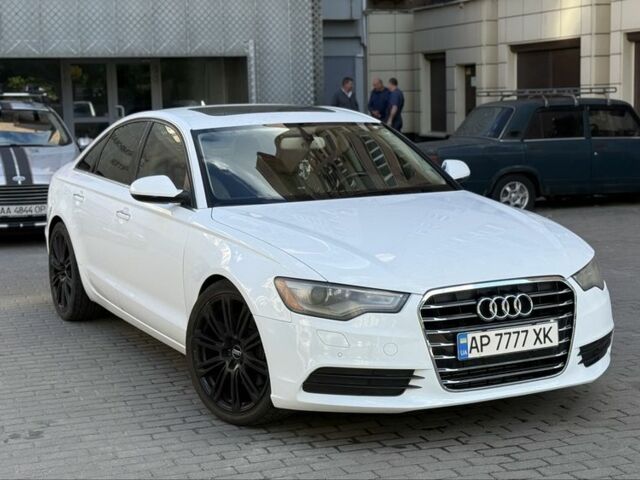 Белый Ауди А6, объемом двигателя 2 л и пробегом 194 тыс. км за 13500 $, фото 1 на Automoto.ua