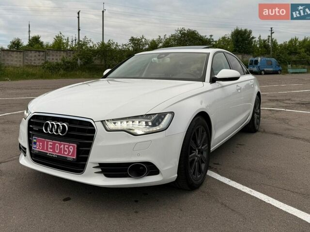 Білий Ауді А6, об'ємом двигуна 3 л та пробігом 182 тис. км за 19500 $, фото 1 на Automoto.ua