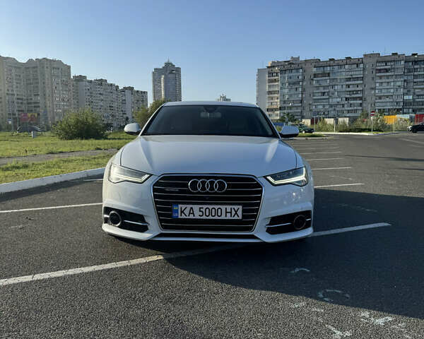 Ауди А6 2015 в Киеве на Automoto.ua Белый Ауди А6, объемом двигателя 1.98 л и пробегом 140 тыс. км за 22000 $, фото 1 на Automoto.ua