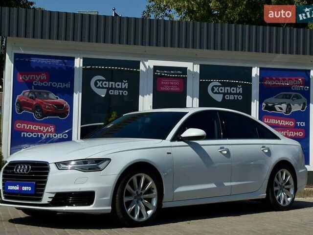 Белый Ауди А6, объемом двигателя 3 л и пробегом 218 тыс. км за 21500 $, фото 1 на Automoto.ua