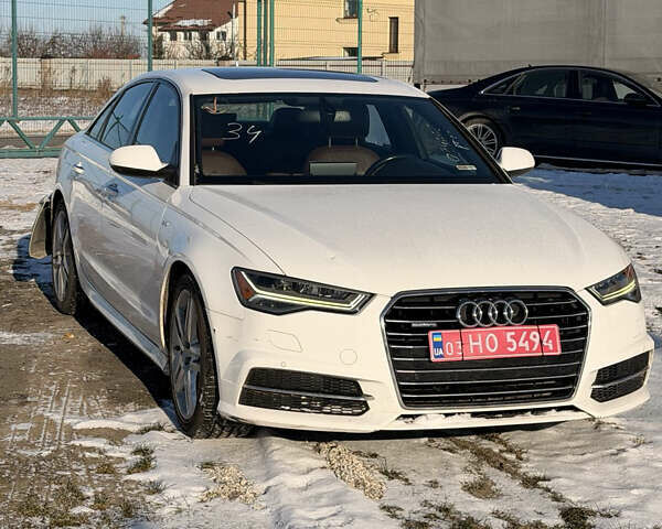 Белый Ауди А6, объемом двигателя 1.98 л и пробегом 218 тыс. км за 12500 $, фото 1 на Automoto.ua