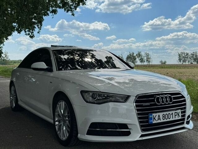 Белый Ауди А6, объемом двигателя 1.98 л и пробегом 156 тыс. км за 19500 $, фото 1 на Automoto.ua