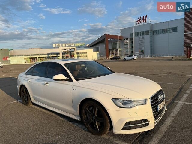 Белый Ауди А6, объемом двигателя 1.98 л и пробегом 160 тыс. км за 16500 $, фото 1 на Automoto.ua