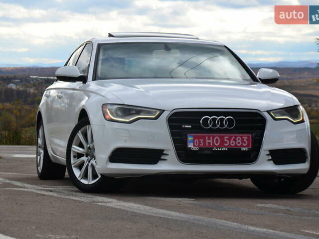 Ауді А6 2015 у Дрогобичі на Automoto.ua Білий Ауді А6, об'ємом двигуна 2 л та пробігом 184 тис. км за 12850 $, фото 1 на Automoto.ua