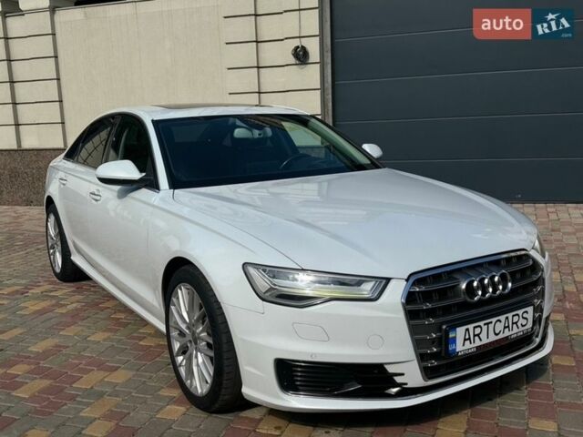 Белый Ауди А6, объемом двигателя 3 л и пробегом 180 тыс. км за 21999 $, фото 1 на Automoto.ua