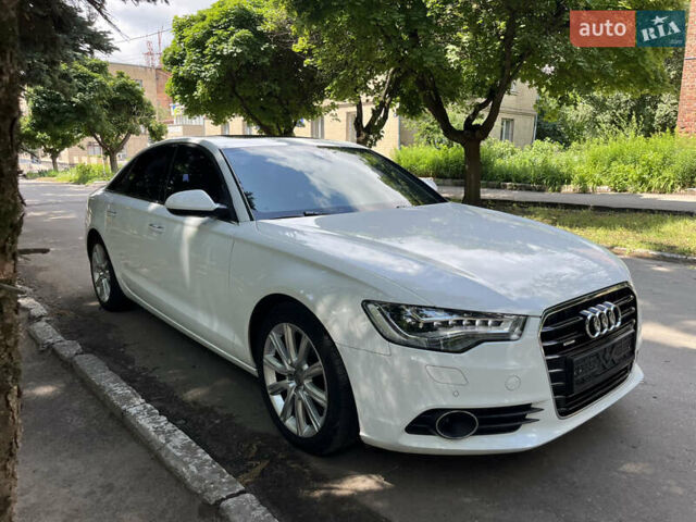 Белый Ауди А6, объемом двигателя 3 л и пробегом 199 тыс. км за 25000 $, фото 1 на Automoto.ua