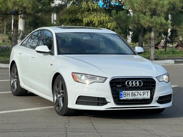 Белый Ауди А6, объемом двигателя 3 л и пробегом 110 тыс. км за 22300 $, фото 1 на Automoto.ua