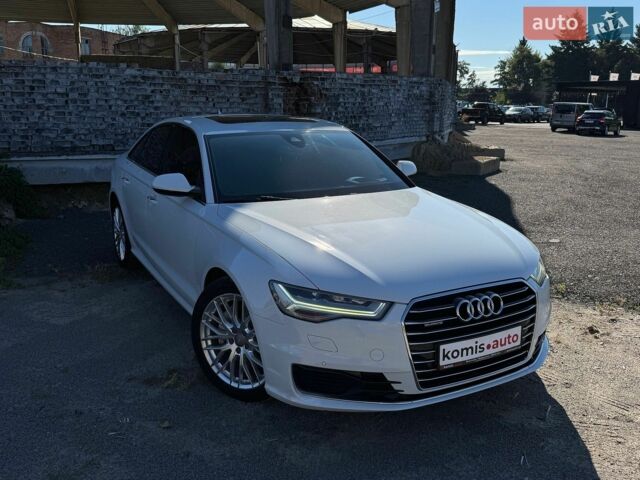 Белый Ауди А6, объемом двигателя 3 л и пробегом 155 тыс. км за 23099 $, фото 1 на Automoto.ua