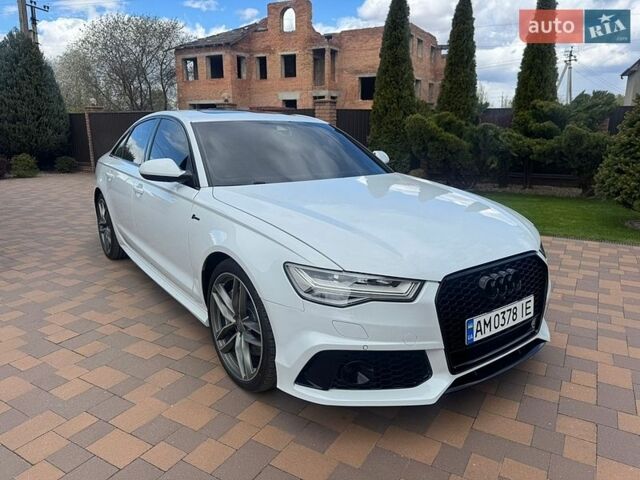 Белый Ауди А6, объемом двигателя 3 л и пробегом 129 тыс. км за 17950 $, фото 1 на Automoto.ua