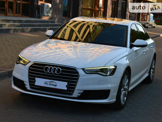 Белый Ауди А6, объемом двигателя 2 л и пробегом 71 тыс. км за 16500 $, фото 1 на Automoto.ua