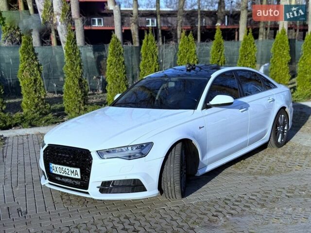 Белый Ауди А6, объемом двигателя 3 л и пробегом 95 тыс. км за 21900 $, фото 1 на Automoto.ua