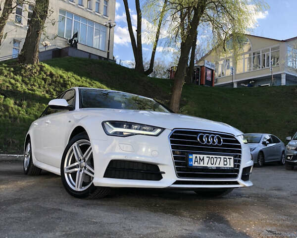 Ауди А6 2017 в Киеве на Automoto.ua Белый Ауди А6, объемом двигателя 1.97 л и пробегом 240 тыс. км за 24000 $, фото 1 на Automoto.ua