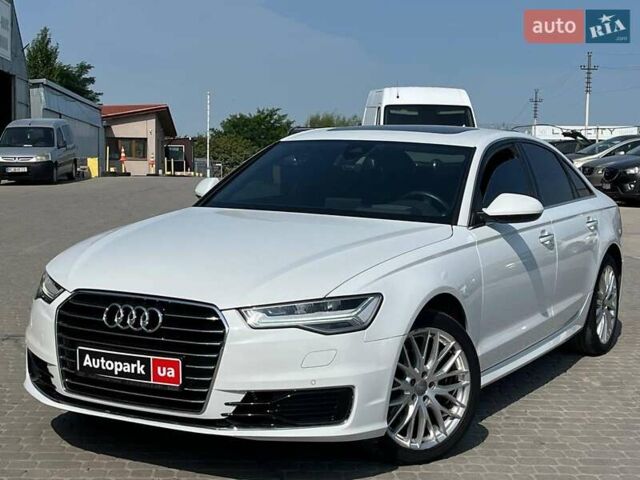 Ауди А6 2018 в Львове на Automoto.ua Белый Ауди А6, объемом двигателя 2 л и пробегом 87 тыс. км за 25250 $, фото 1 на Automoto.ua