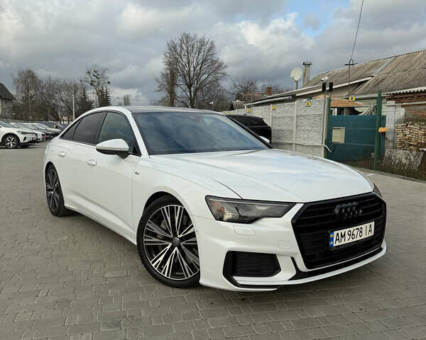 Білий Ауді А6, об'ємом двигуна 3 л та пробігом 125 тис. км за 32800 $, фото 1 на Automoto.ua