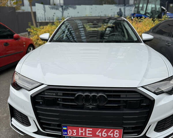 Ауді А6 2019 у Києві на Automoto.ua Білий Ауді А6, об'ємом двигуна 3 л та пробігом 62 тис. км за 41000 $, фото 1 на Automoto.ua