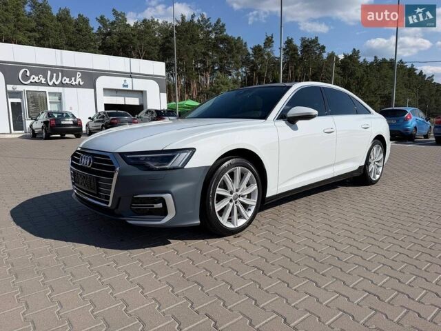 Белый Ауди А6, объемом двигателя 1.98 л и пробегом 100 тыс. км за 26500 $, фото 1 на Automoto.ua