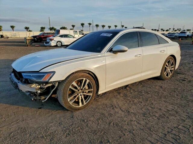 Білий Ауді А6, об'ємом двигуна 3 л та пробігом 57 тис. км за 12000 $, фото 1 на Automoto.ua