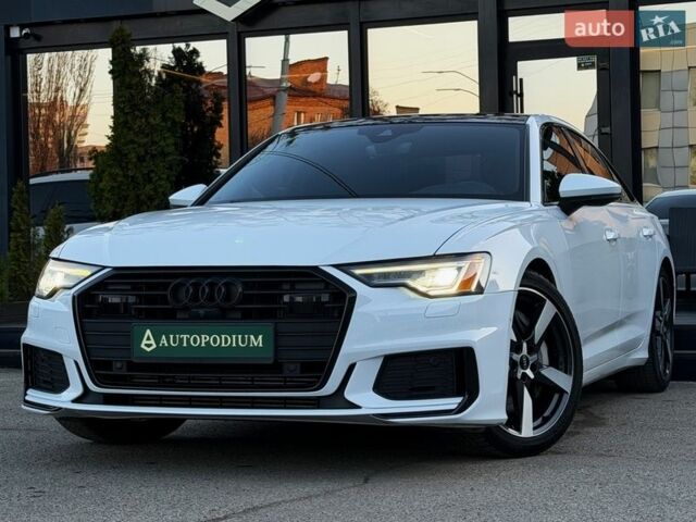 Білий Ауді А6, об'ємом двигуна 3 л та пробігом 56 тис. км за 39799 $, фото 1 на Automoto.ua