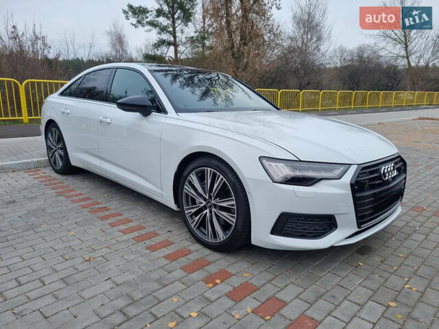 Белый Ауди А6, объемом двигателя 1.98 л и пробегом 61 тыс. км за 39000 $, фото 1 на Automoto.ua