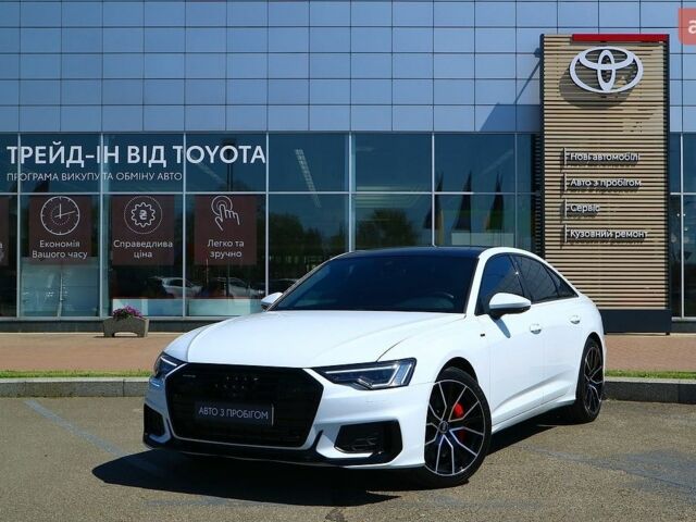 Белый Ауди А6, объемом двигателя 3 л и пробегом 51 тыс. км за 39900 $, фото 1 на Automoto.ua