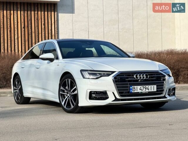 Белый Ауди А6, объемом двигателя 3 л и пробегом 61 тыс. км за 34000 $, фото 1 на Automoto.ua