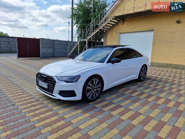 Белый Ауди А6, объемом двигателя 1.98 л и пробегом 93 тыс. км за 35000 $, фото 1 на Automoto.ua