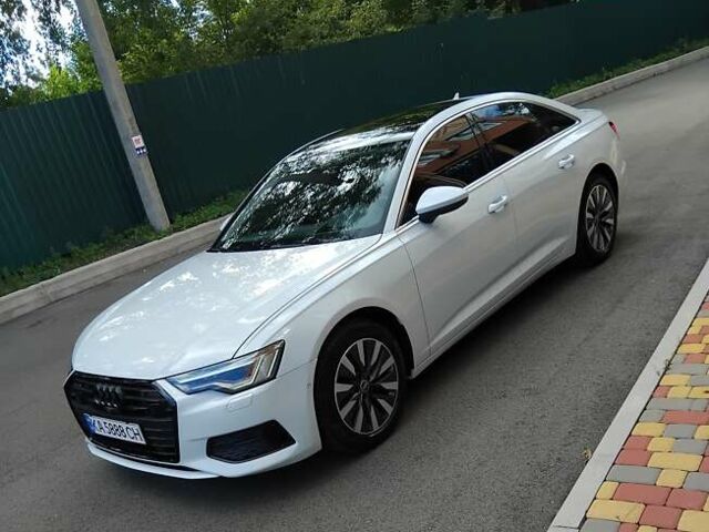 Ауді А6 2021 у Борисполе на Automoto.ua Білий Ауді А6, об'ємом двигуна 1.97 л та пробігом 77 тис. км за 39500 $, фото 1 на Automoto.ua
