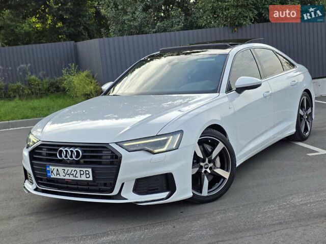 Белый Ауди А6, объемом двигателя 3 л и пробегом 80 тыс. км за 34500 $, фото 1 на Automoto.ua