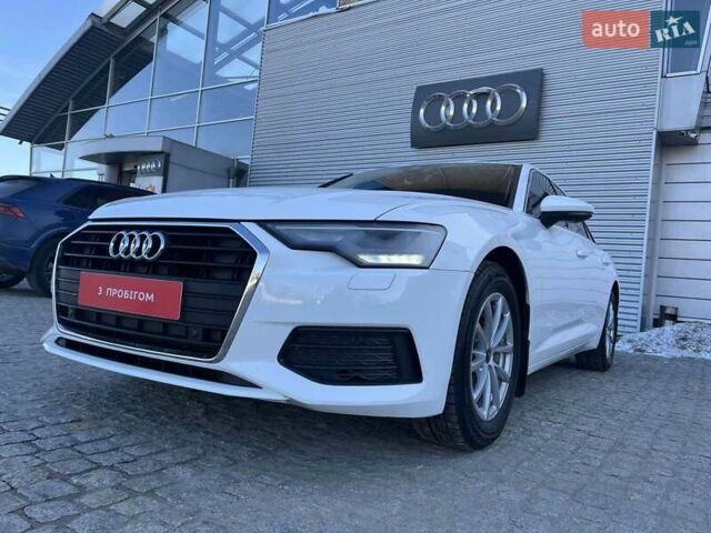 Білий Ауді А6, об'ємом двигуна 2 л та пробігом 53 тис. км за 37500 $, фото 1 на Automoto.ua