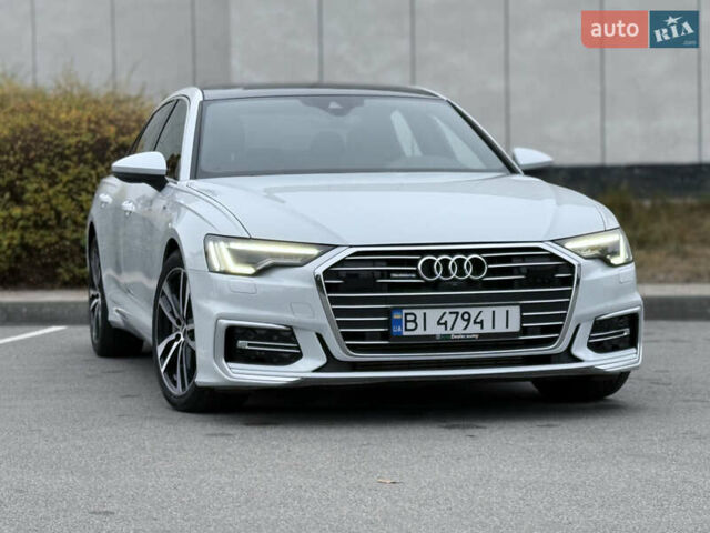 Білий Ауді А6, об'ємом двигуна 3 л та пробігом 50 тис. км за 36500 $, фото 1 на Automoto.ua