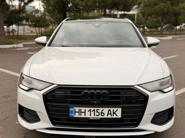 Белый Ауди А6, объемом двигателя 1.98 л и пробегом 56 тыс. км за 38900 $, фото 1 на Automoto.ua