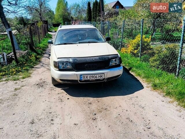 Белый Ауди А6, объемом двигателя 2.5 л и пробегом 400 тыс. км за 1350 $, фото 1 на Automoto.ua