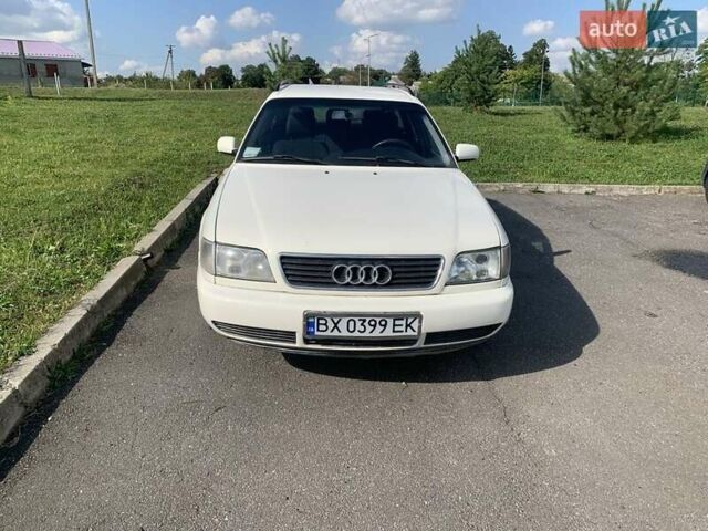 Белый Ауди А6, объемом двигателя 1.8 л и пробегом 403 тыс. км за 2800 $, фото 1 на Automoto.ua