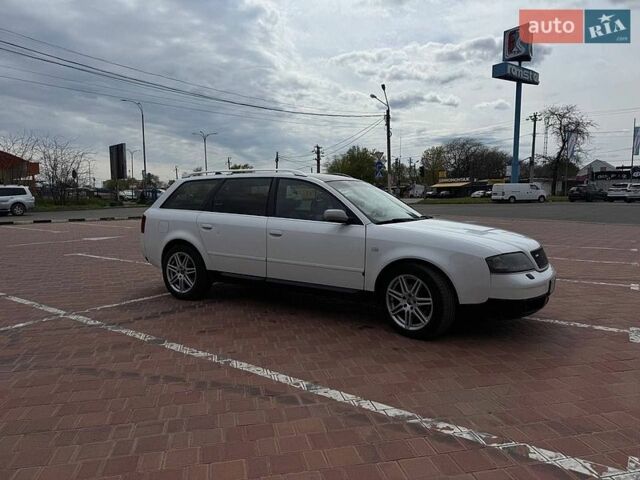 Белый Ауди А6, объемом двигателя 1.8 л и пробегом 180 тыс. км за 4300 $, фото 1 на Automoto.ua