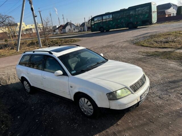 Білий Ауді А6, об'ємом двигуна 2.5 л та пробігом 150 тис. км за 1250 $, фото 1 на Automoto.ua