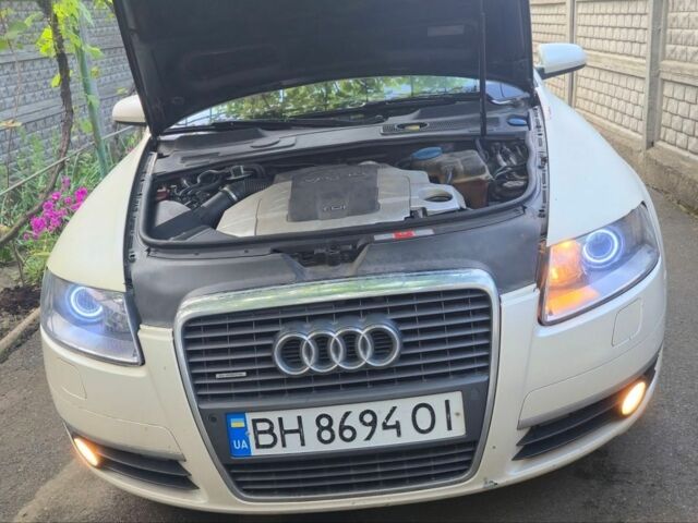 Белый Ауди А6, объемом двигателя 3 л и пробегом 352 тыс. км за 5500 $, фото 1 на Automoto.ua