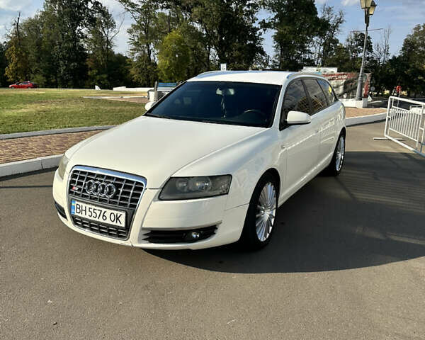Белый Ауди А6, объемом двигателя 2.4 л и пробегом 370 тыс. км за 6700 $, фото 1 на Automoto.ua