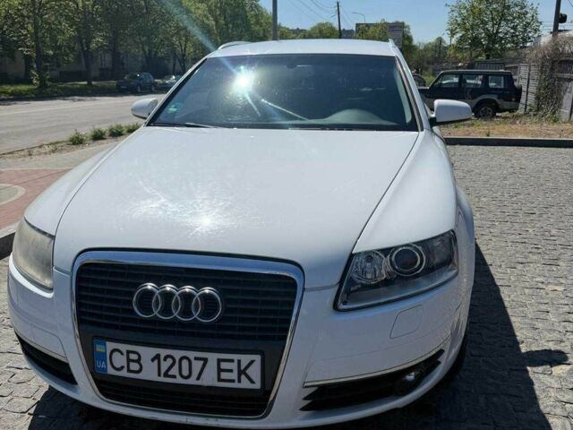 Білий Ауді А6, об'ємом двигуна 2 л та пробігом 276 тис. км за 6800 $, фото 1 на Automoto.ua