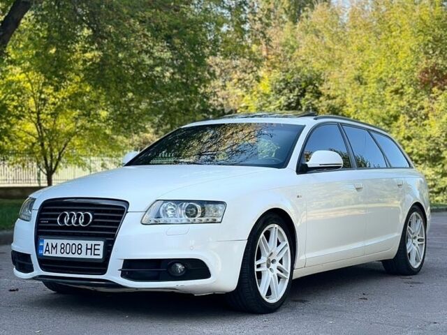 Белый Ауди А6, объемом двигателя 3 л и пробегом 238 тыс. км за 10450 $, фото 1 на Automoto.ua