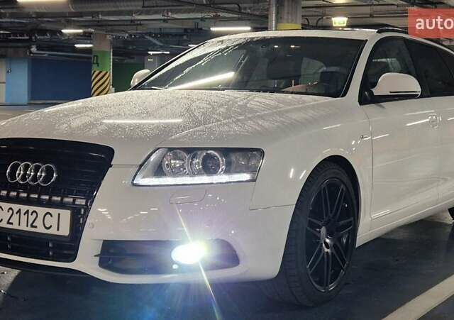 Белый Ауди А6, объемом двигателя 3 л и пробегом 182 тыс. км за 12500 $, фото 1 на Automoto.ua